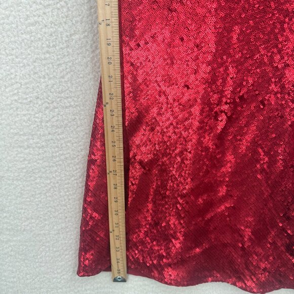 Zara Red sequin mini dress NWT Size S - Picture 13 of 13